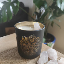 Load image into Gallery viewer, Mandala Crystal Candle 200g