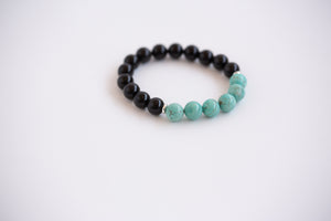 Crystal Bracelet - Dyed Howlite (Serenity)